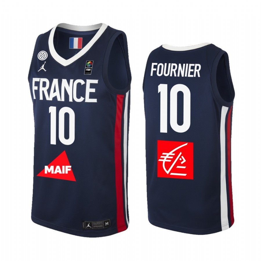 Coppa Mondo Basket FIBA 2019 France #10 Evan Fournier Marino Acquista