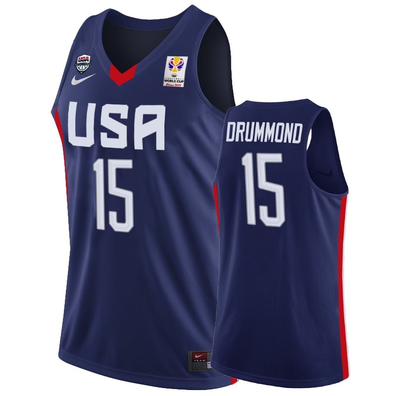 Coppa Mondo Basket FIBA 2019 USA #15 Andre Drummond Marino Acquista