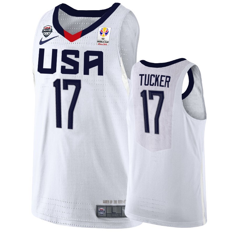 Coppa Mondo Basket FIBA 2019 USA #17 P.J. Tucker Bianco Acquista