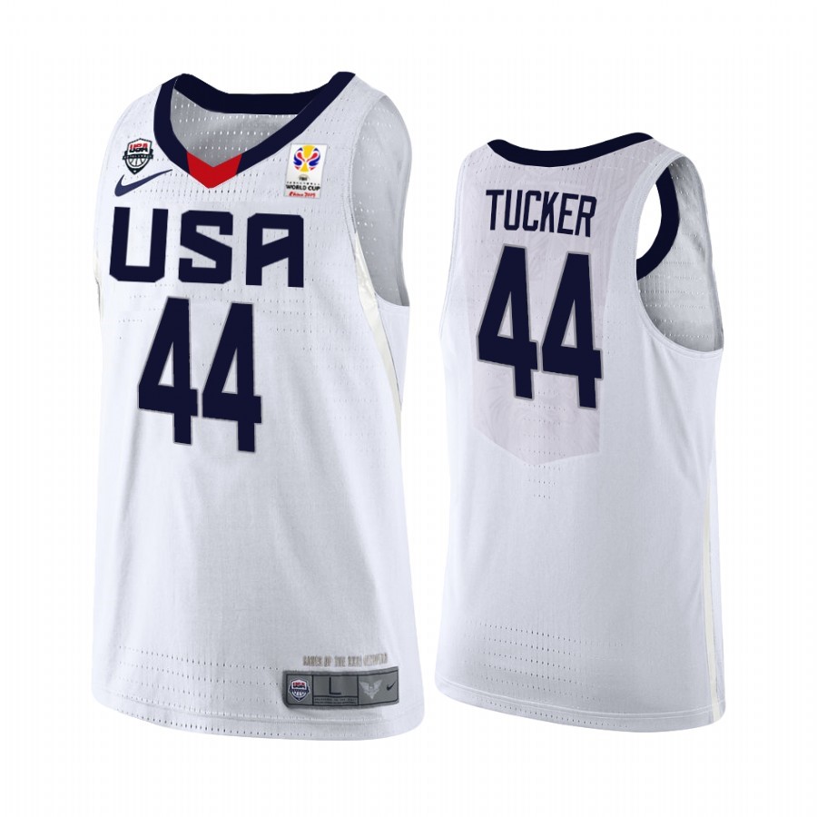 Coppa Mondo Basket FIBA 2019 USA #44 P.J. Tucker Bianco Acquista