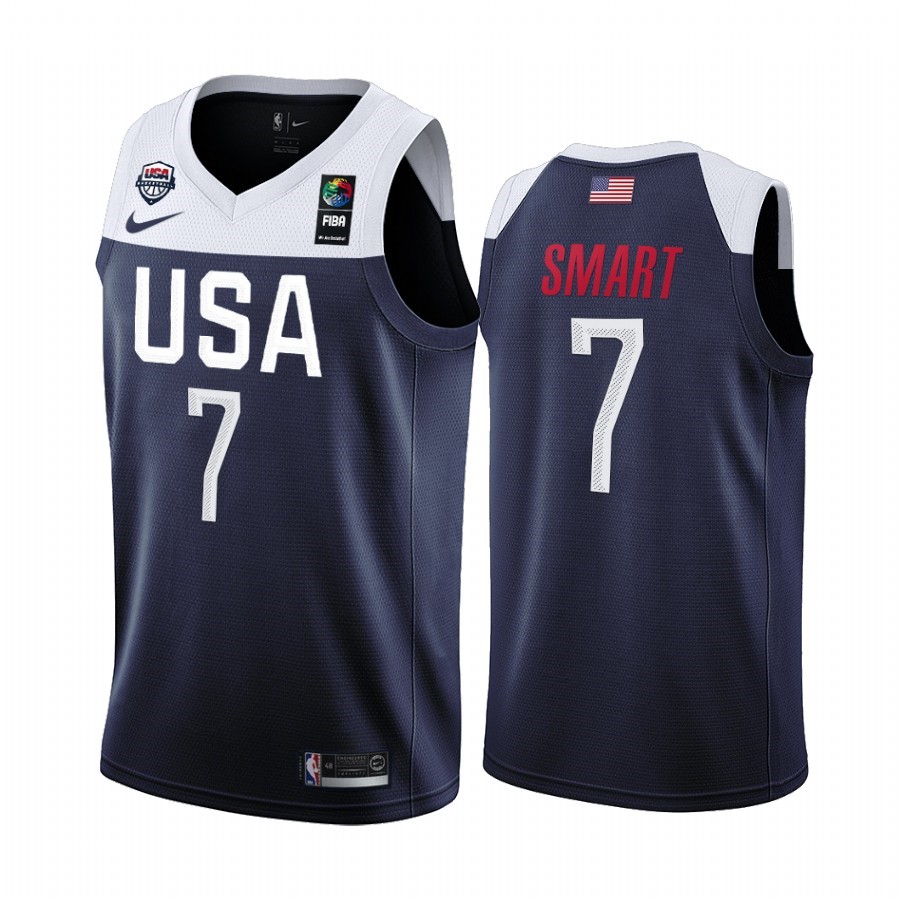 Coppa Mondo Basket FIBA 2019 USA #7 Marcus Smart Marino Acquista