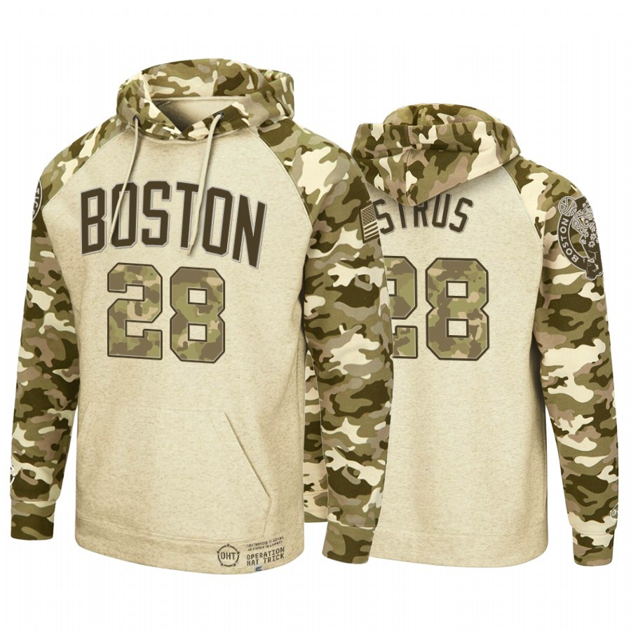 Felpe Con Cappuccio Boston Celtics #28 Max Strus camo Acquista