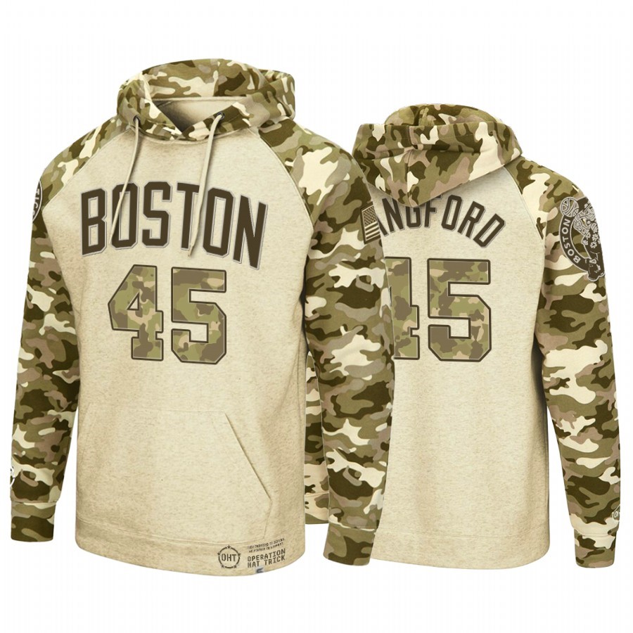 Felpe Con Cappuccio Boston Celtics #45 Romeo Langford camo Acquista