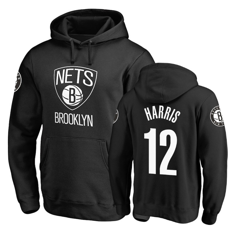 Felpe Con Cappuccio Brooklyn Nets #12 Joe Harris Nero Acquista