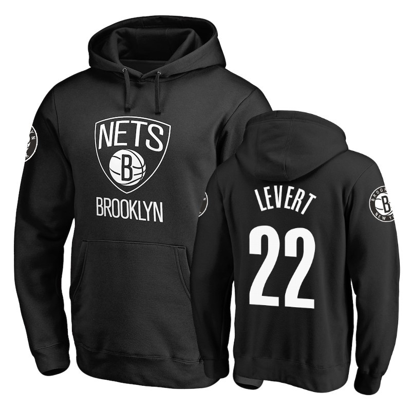 Felpe Con Cappuccio Brooklyn Nets #22 Caris LeVerde Nero Acquista