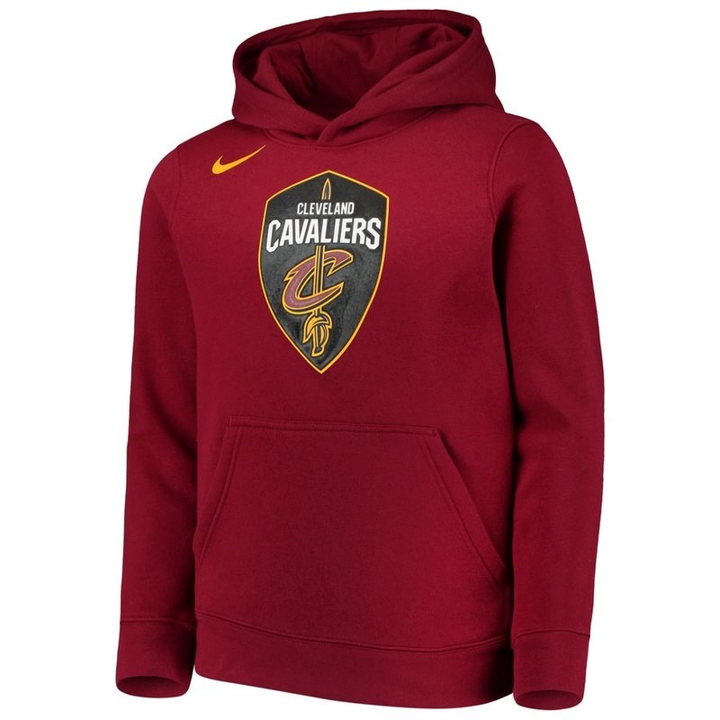 Felpe Con Cappuccio Cleveland Cavaliers Bordeaux Acquista