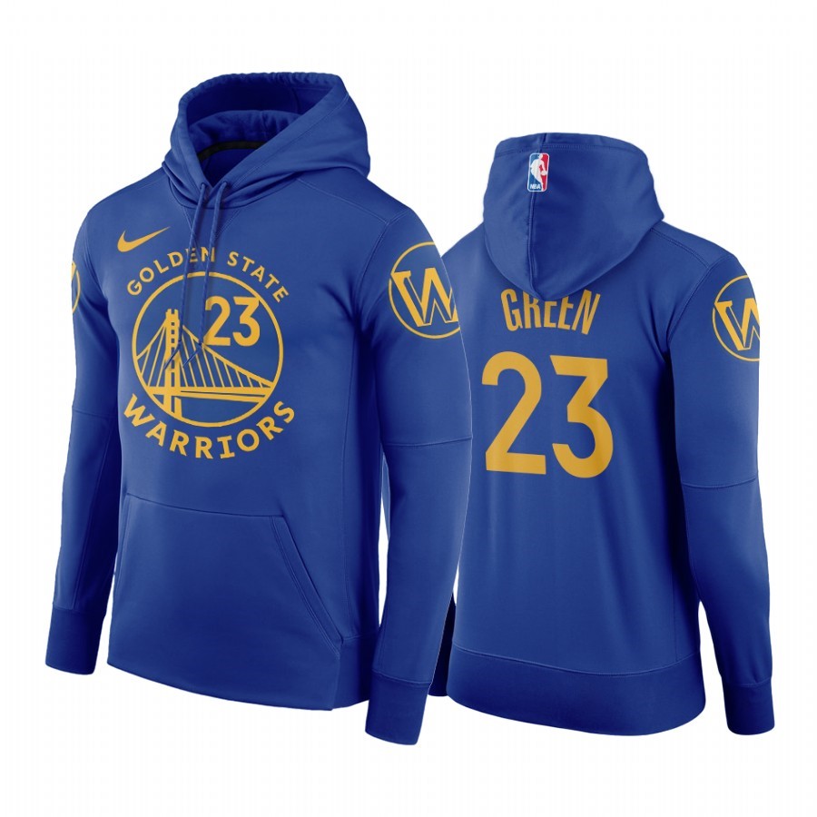 Felpe Con Cappuccio Golden State Warriors #23 Draymond Green Blu Acquista