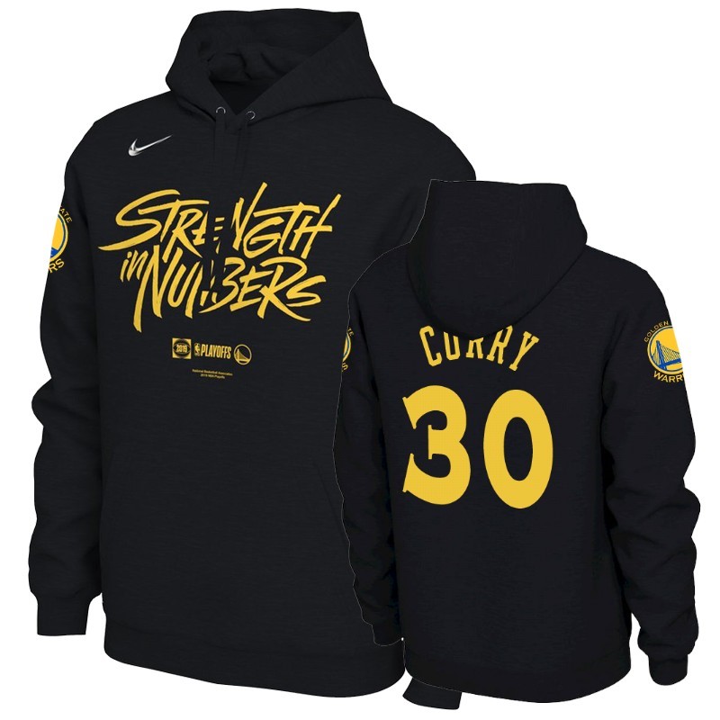 Felpe Con Cappuccio Golden State Warriors #30 Stephen Curry Nero Jaune Acquista