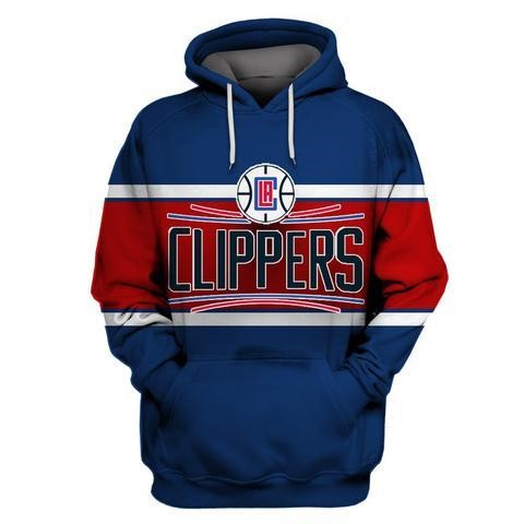Felpe Con Cappuccio Los Angeles Clippers Blu Acquista