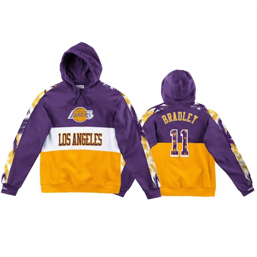 Felpe Con Cappuccio Los Angeles Lakers #11 Avery Bradley Pourpre Acquista