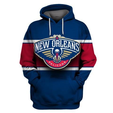 Felpe Con Cappuccio New Orleans Pelicans Blu Acquista
