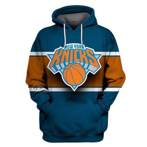 Felpe Con Cappuccio New York Knicks Blu Acquista