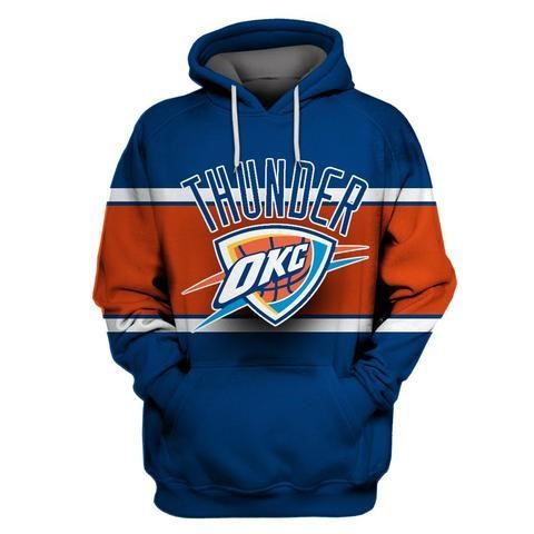 Felpe Con Cappuccio Oklahoma City Thunder Blu Acquista