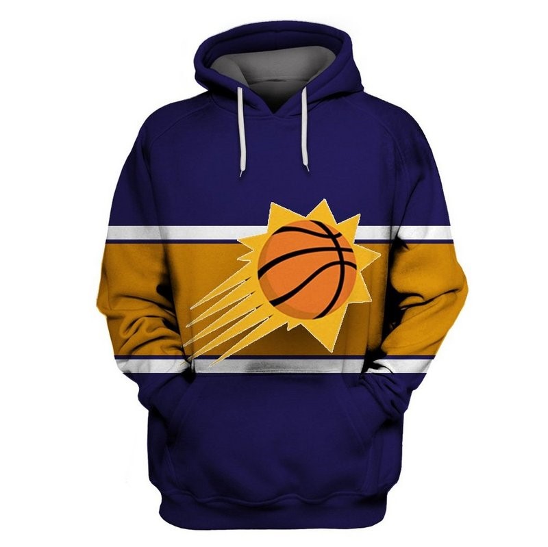 Felpe Con Cappuccio Phoenix Suns Blu Acquista