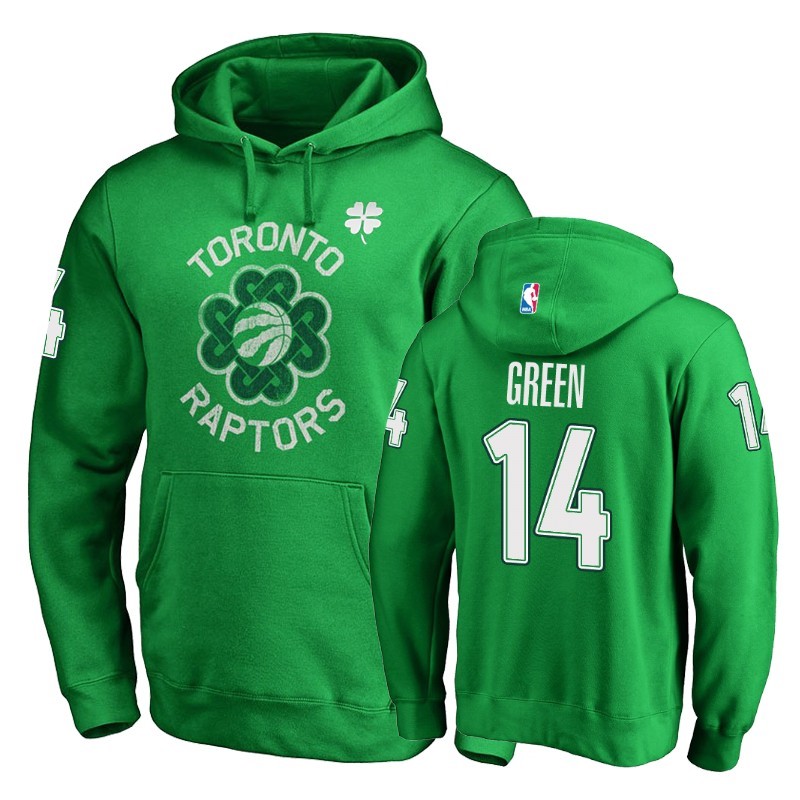 Felpe Con Cappuccio Toronto Raptors #14 Danny Green Verde Acquista