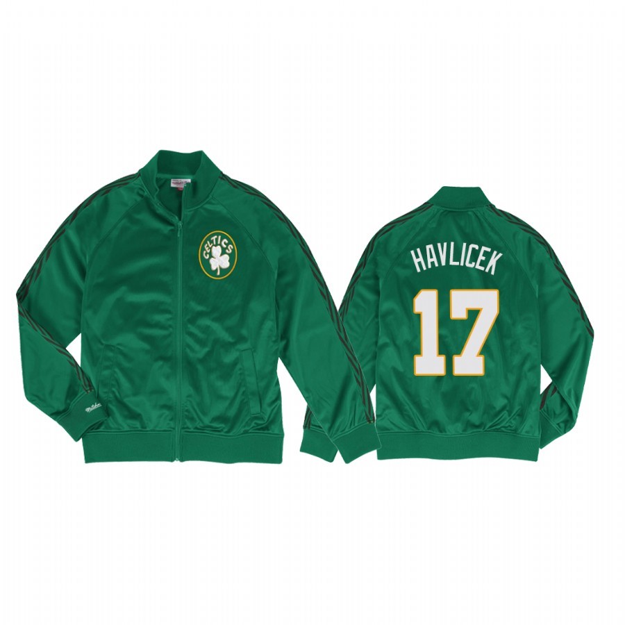 Giacca NBA Boston Celtics #17 John Havlicek Verde Acquista