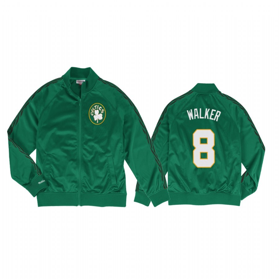 Giacca NBA Boston Celtics #8 Kemba Walker Verde Acquista