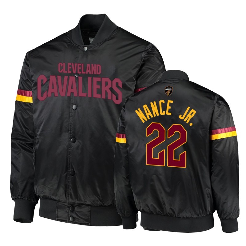 Giacca NBA Cleveland Cavaliers #22 Larry Nance Jr. Nero Acquista