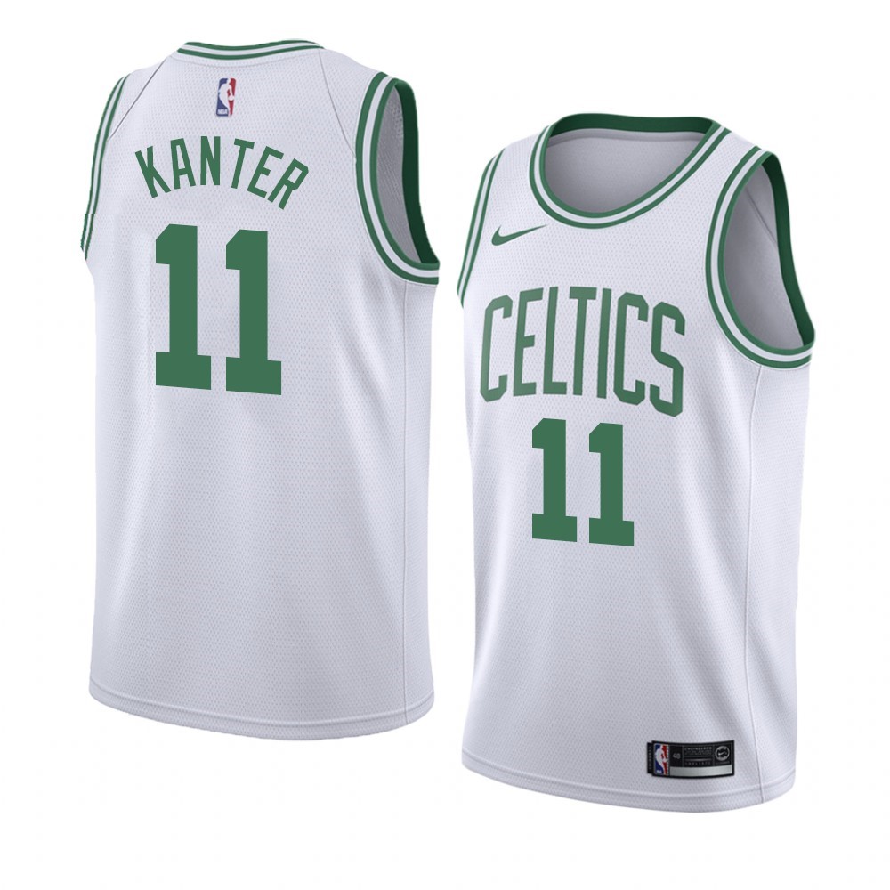 Maglia NBA Nike Boston Celtics #11 Enes Kanter Bianco Association 2019-20 Acquista