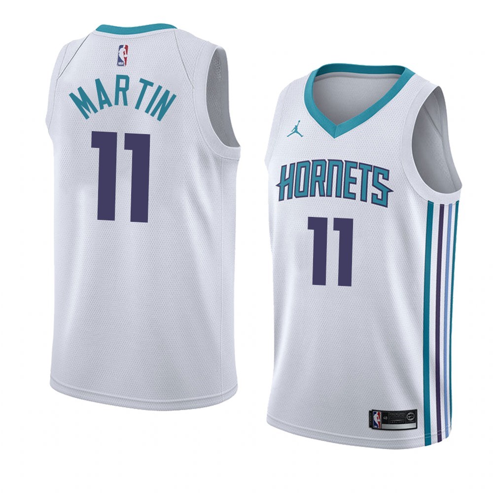 Maglia NBA Nike Charlotte Hornets #11 Cody Martin Bianco Association 2019-20 Acquista