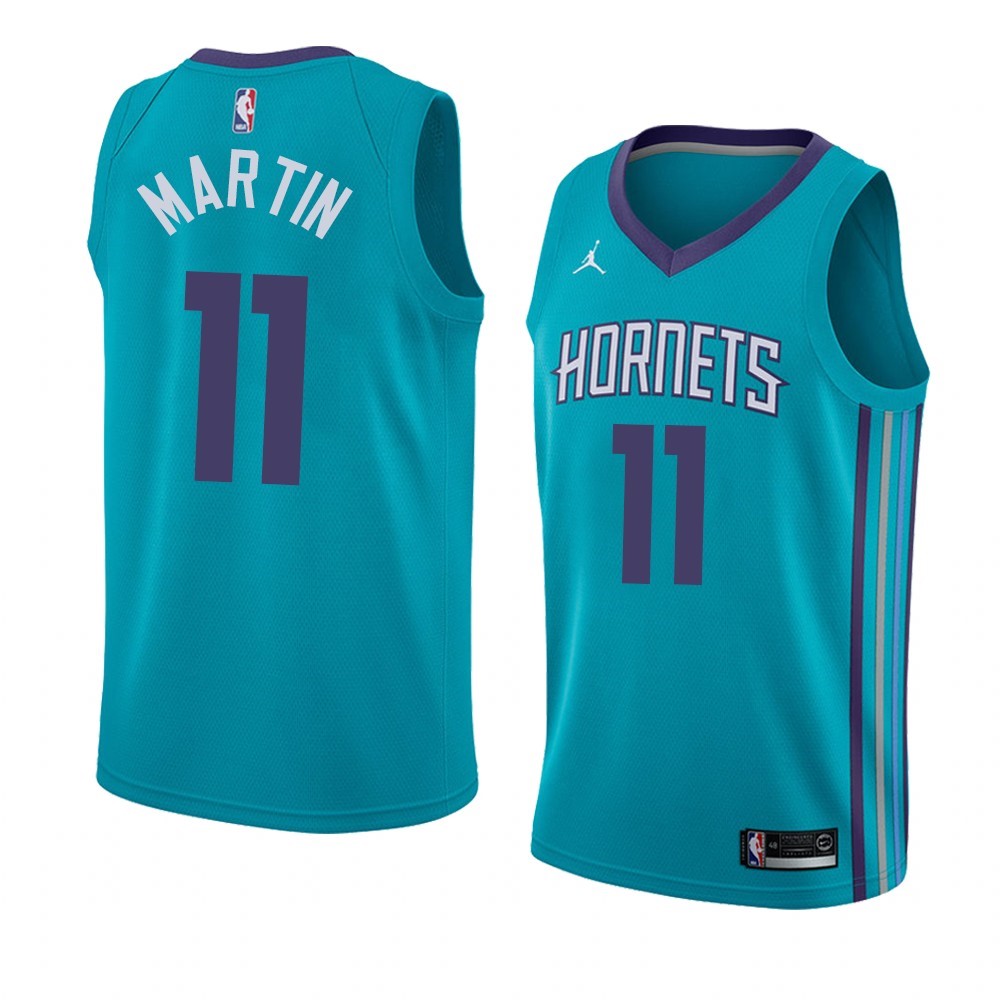 Maglia NBA Nike Charlotte Hornets #11 Cody Martin Blu Icon 2019-20 Acquista