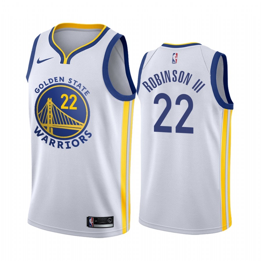 Maglia NBA Nike Golden State Warriors #22 Glenn Robinson III Bianco Association Acquista