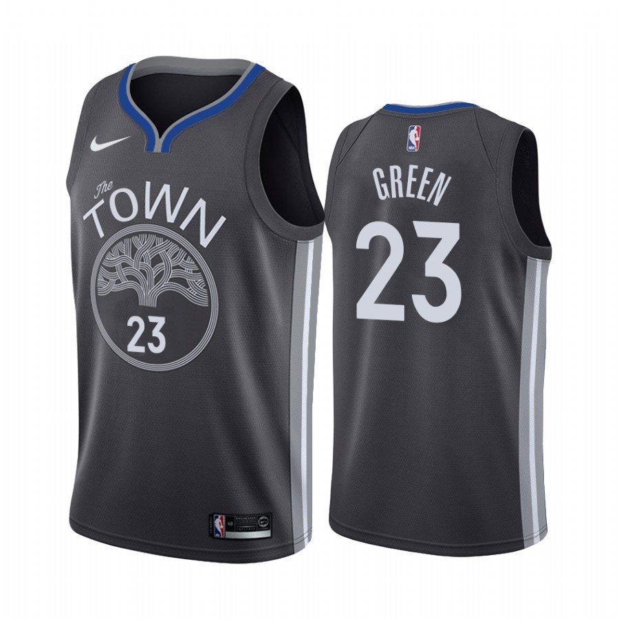 Maglia NBA Nike Golden State Warriors #23 Draymond Green Nero Statement 2019-20 Acquista