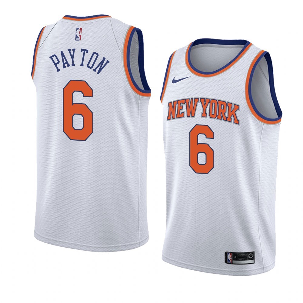 Maglia NBA Nike New York Knicks #6 Elfrid Payton Bianco Association 2019-20 Acquista