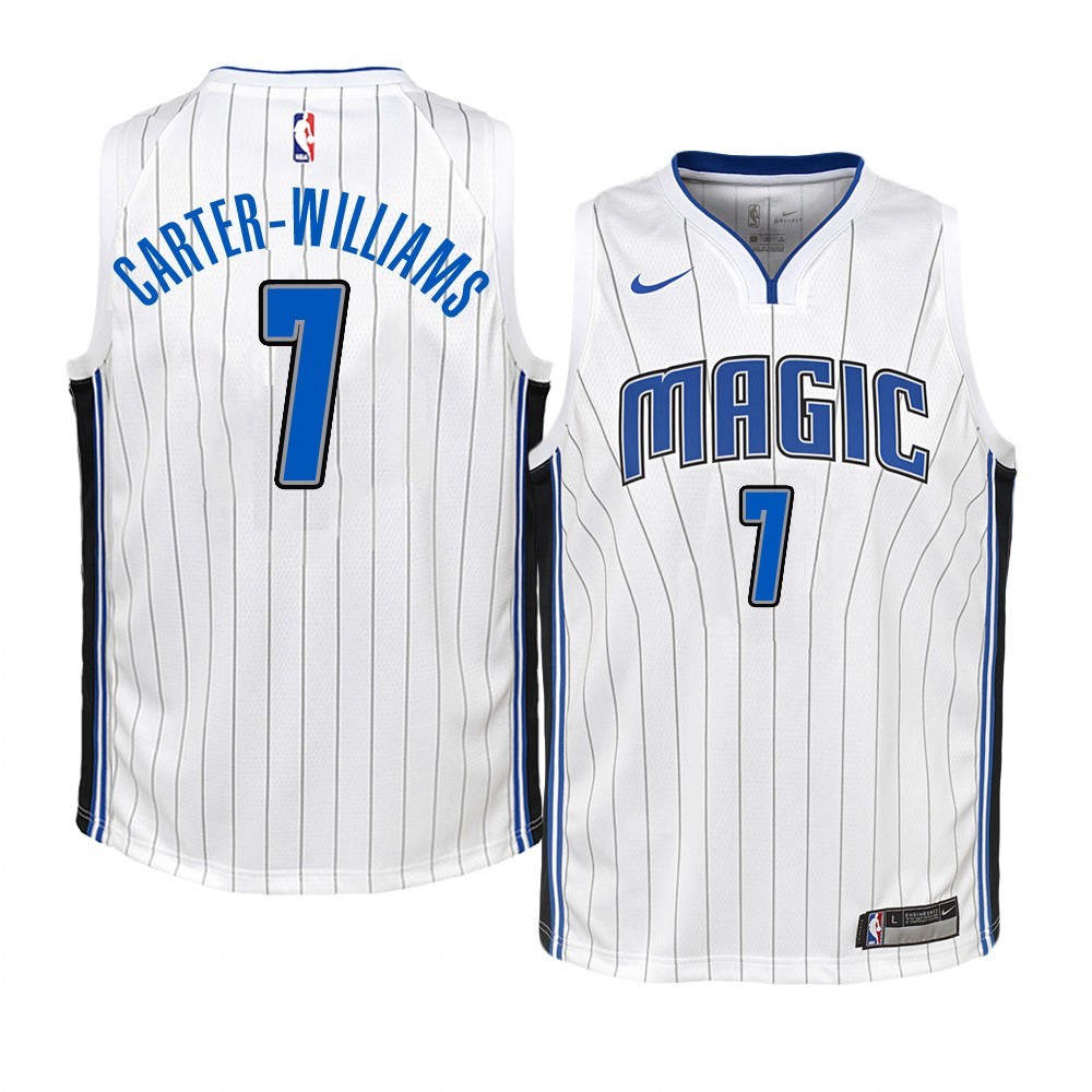 Maglia NBA Nike Orlando Magic #7 Michael Carter Williams Bianco Association 2019-20 Acquista