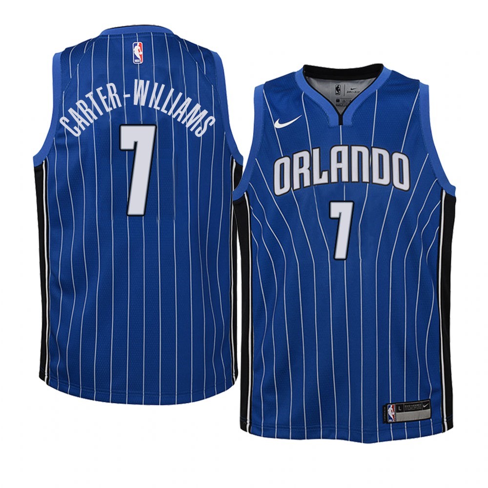 Maglia NBA Nike Orlando Magic #7 Michael Carter Williams Blu Icon 2019-20 Acquista