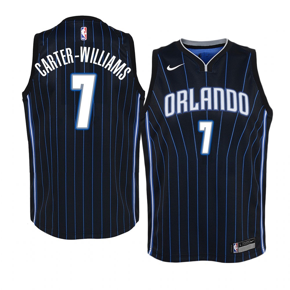 Maglia NBA Nike Orlando Magic #7 Michael Carter Williams Nero Statement 2019-20 Acquista
