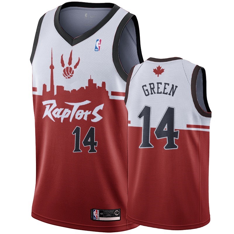 Maglia NBA Nike Toronto Raptors #14 Danny Green Rosso Hometown Collection Acquista