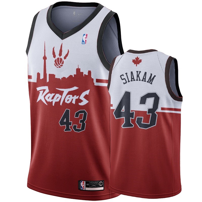 Maglia NBA Nike Toronto Raptors #43 Pascal Siakam Rosso Hometown Collection Acquista