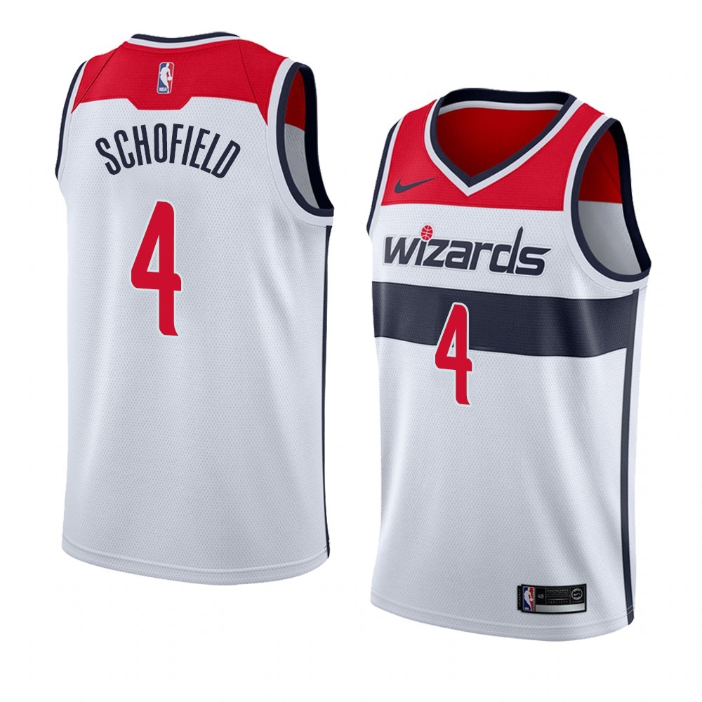 Maglia NBA Nike Washington Wizards #4 Admiral Schlfield Bianco Association 2019-20 Acquista