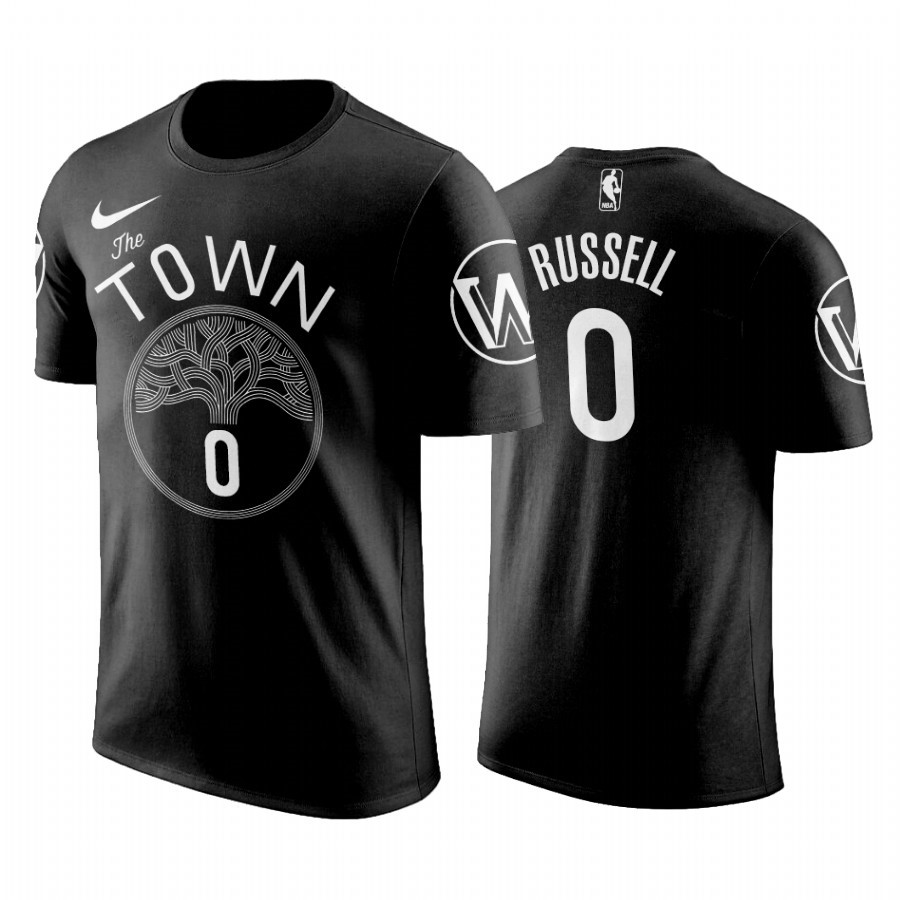 T-Shirt Golden State Warriors D'Angelo Russell Nero Acquista