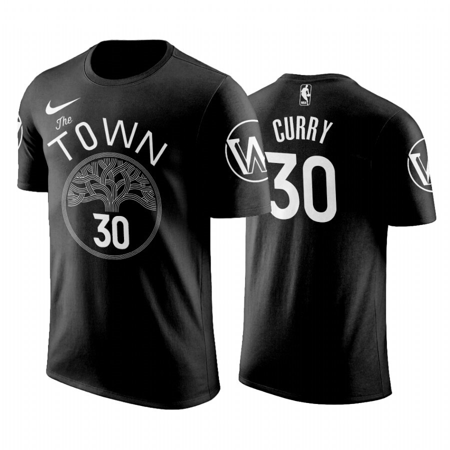 T-Shirt Golden State Warriors Stephen Curry Nero Acquista