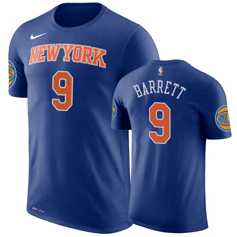 T-Shirt New York Knicks R.J. Barrett Blu Acquista