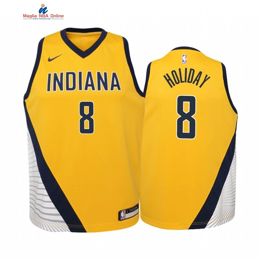 Maglia NBA Bambino Indiana Pacers #9 T.J. McConnell Nike Retro Bianco Acquista