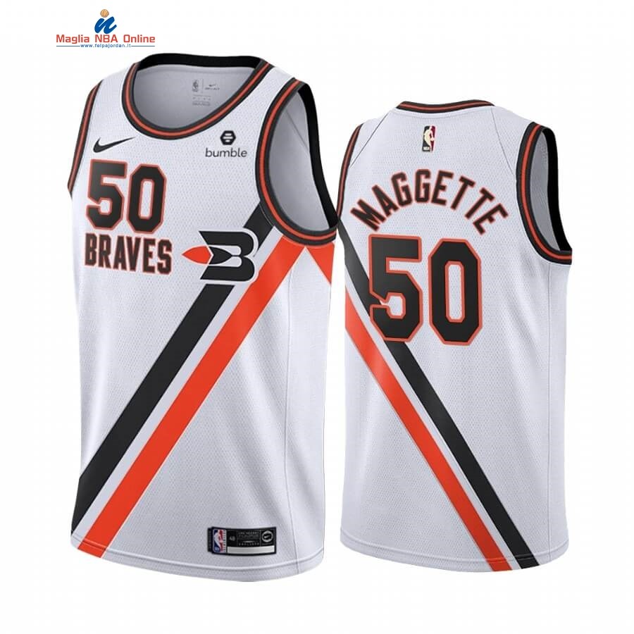Maglia NBA Earned Edition Los Angeles Clippers #50 Corey Maggette Bianco 2019-20 Acquista