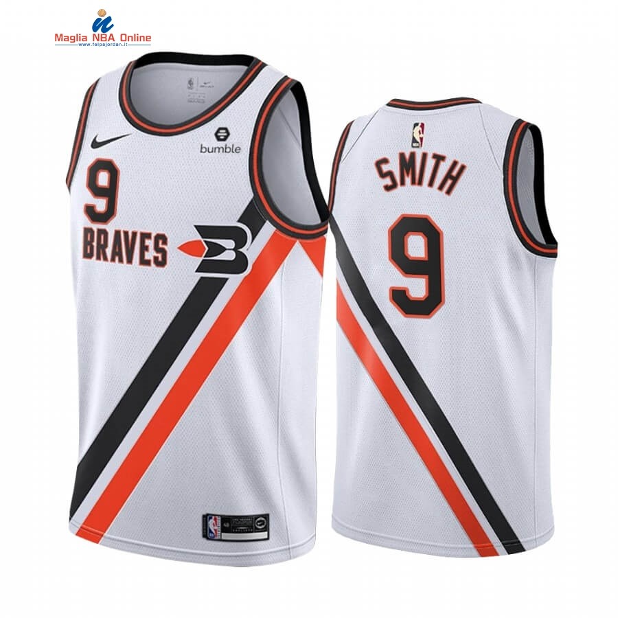 Maglia NBA Earned Edition Los Angeles Clippers #9 Randy Smith Bianco 2019-20 Acquista