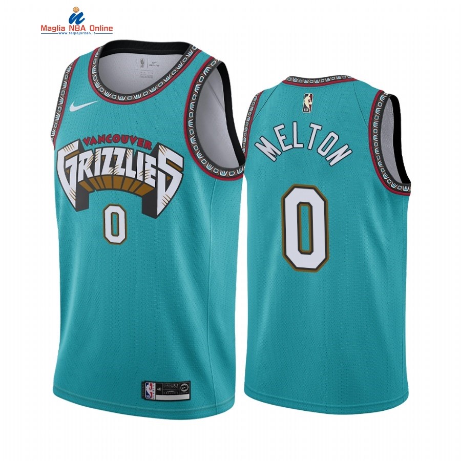 Maglia NBA Memphis Grizzlies #0 De'Anthony Melton Verde Hardwood Classics Acquista