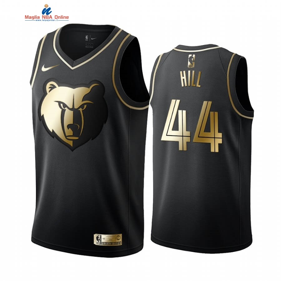 Maglia NBA Nike Menphis Grizzlies #44 Solomon Hill Oro Edition 2019-20 Acquista
