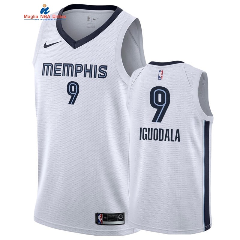 Maglia NBA Nike Menphis Grizzlies #9 Andre Iguodala Bianco Association 2019-20 Acquista