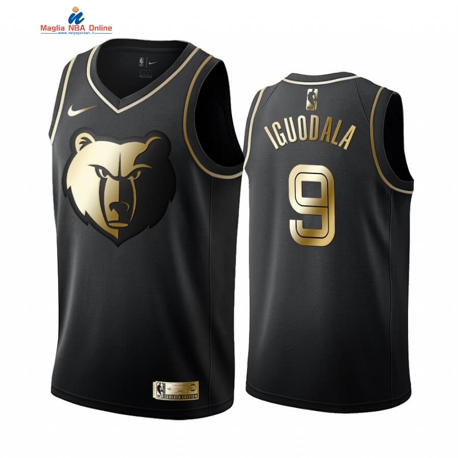 Maglia NBA Nike Menphis Grizzlies #9 Andre Iguodala Oro Edition 2019-20 Acquista