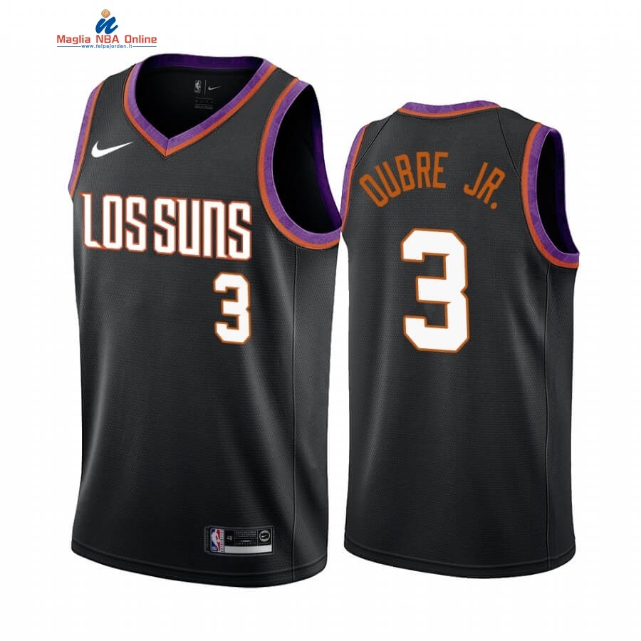 Maglia NBA Nike Phoenix Suns #3 Kelly Oubre Jr. Nike Nero Città 2019-20 Acquista