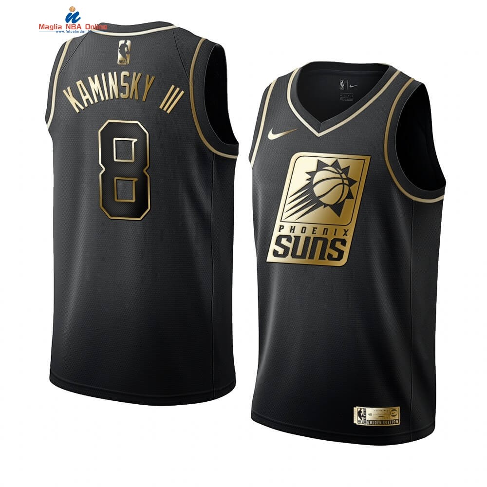 Maglia NBA Nike Phoenix Suns #8 Frank Kaminsky III Oro Edition 2019-20 Acquista