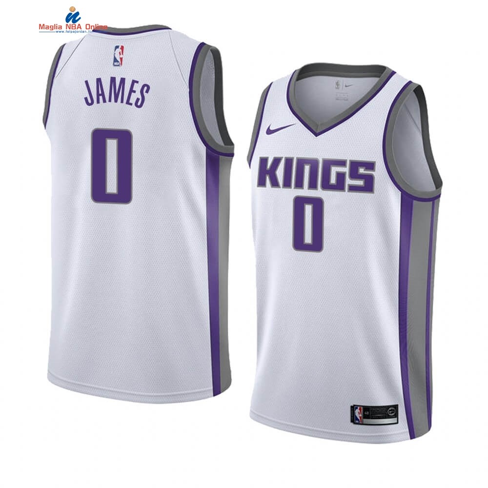 Maglia NBA Nike Sacramento Kings #0 Justin James Bianco Association 2019-20 Acquista