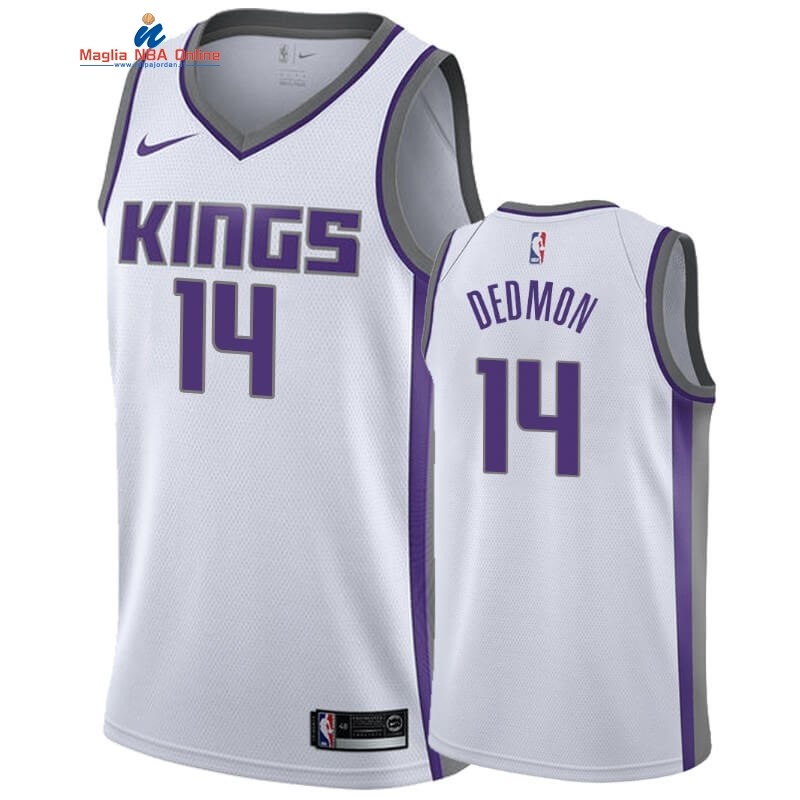 Maglia NBA Nike Sacramento Kings #14 Dewayne Dedmon Bianco Association 2019-20 Acquista