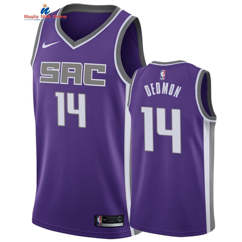 Maglia NBA Nike Sacramento Kings #14 Dewayne Dedmon Porpora Icon 2019-20 Acquista