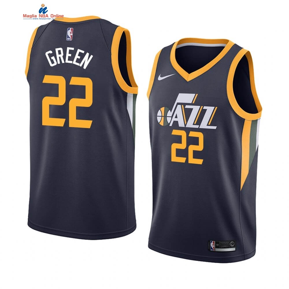 Maglia NBA Nike Utah Jazz #22 Jeff Green Marino Icon 2019-20 Acquista